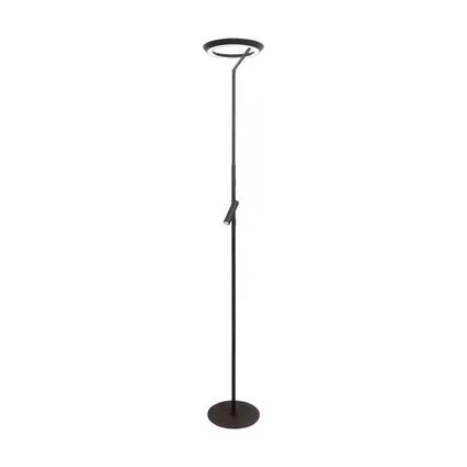 Delvotira | Lampadaire Lucide Celeste - Noir - Blanc Chaud - 21W