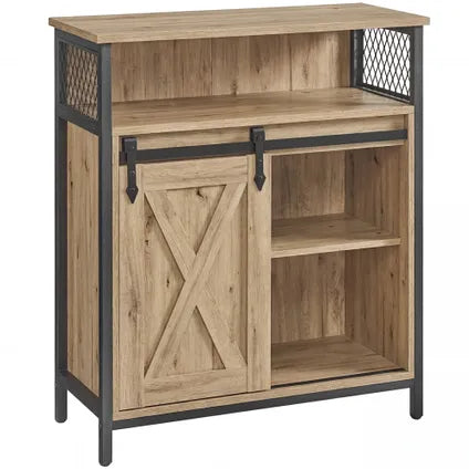 Delvotira | Commode - Leobert - Chêne Artisan - 70 X 30 X 80 Cm