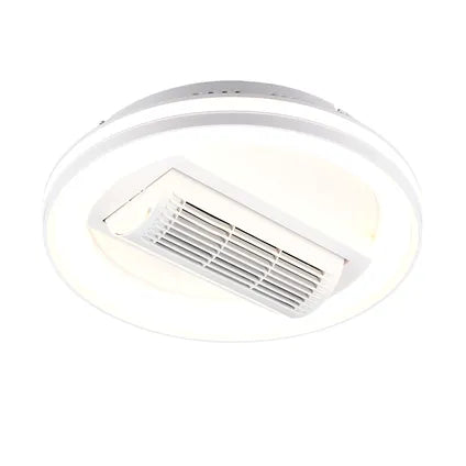 Delvotira | Ventilateur De Plafond - Trio - Kurula - Blanc 48x48x15 Cm