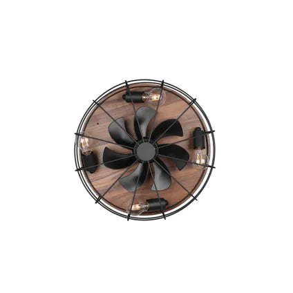 Ventilateur De Plafond – Trio – Trondheim – Noir 48x48x17.5 Cm