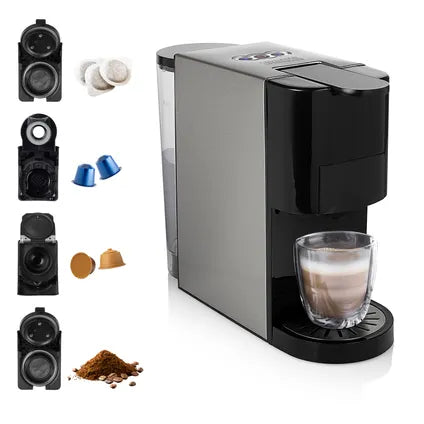 Princess Machine Multi‑capsules 5‑en‑1 – 19 Bars – Nespresso, Dolce Gusto & Lavazza